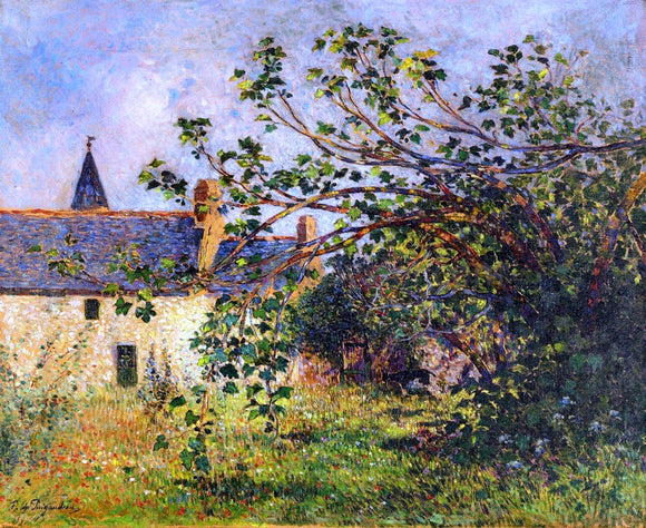  Ferdinand Du Puigaudeau Fig Tree at Kervaudu - Art Print