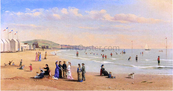  Conrad Wise Chapman Figures on a Beach - Art Print