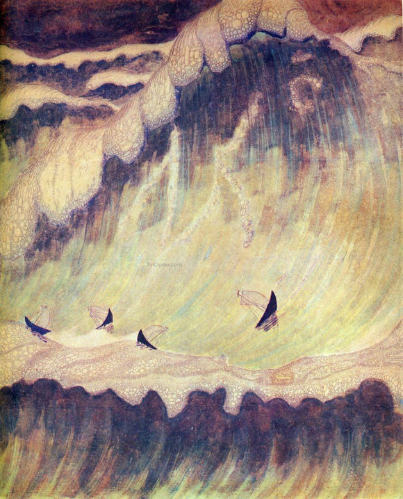  Mikalojus Ciurlionis Finale Sonata of the Sea - Art Print