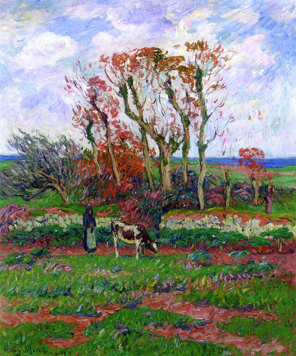  Henri Moret Finestere, Autumn - Art Print