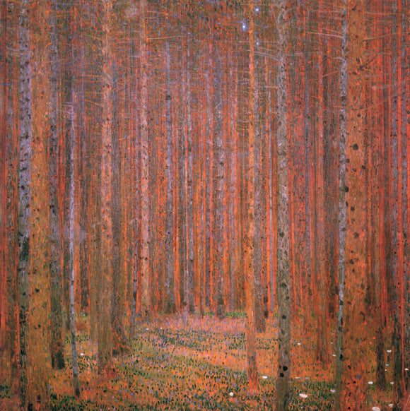  Gustav Klimt Fir Forest I - Art Print