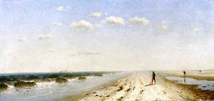  Sanford Robinson Gifford Fire Island Beach - Art Print