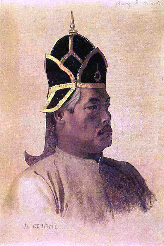  Jean-Leon Gerome First Guardian of the Presents, Luang-in-Manki - Art Print
