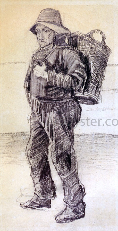  Vincent Van Gogh Fisherman - Art Print