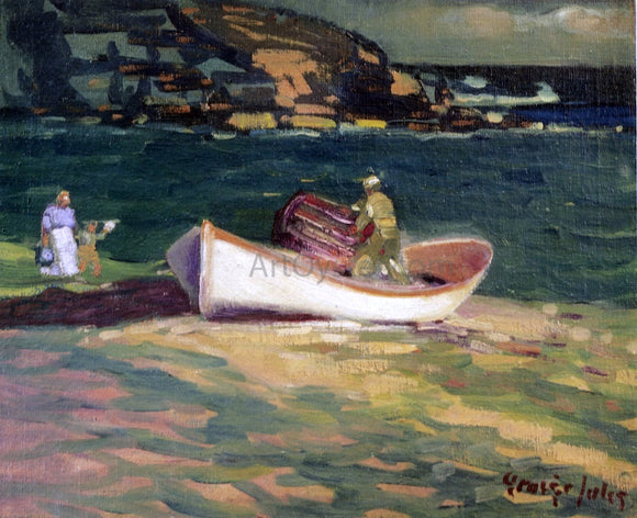  George Luks A Fisherman, Cape Elizabeth, Maine - Art Print