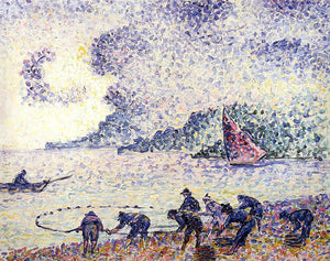  Henri Edmond Cross Fisherman - Art Print