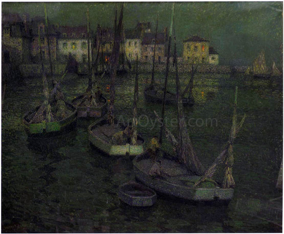  Henri Le Sidaner Fishing Boats - Art Print