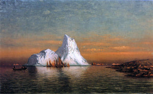  William Bradford Fishing Fleet off Labrador - Art Print