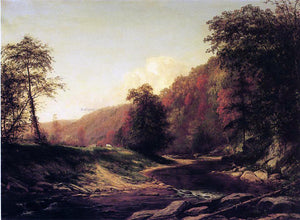  George Hetzel Fishing on the Brandywine near Wilmington - Art Print