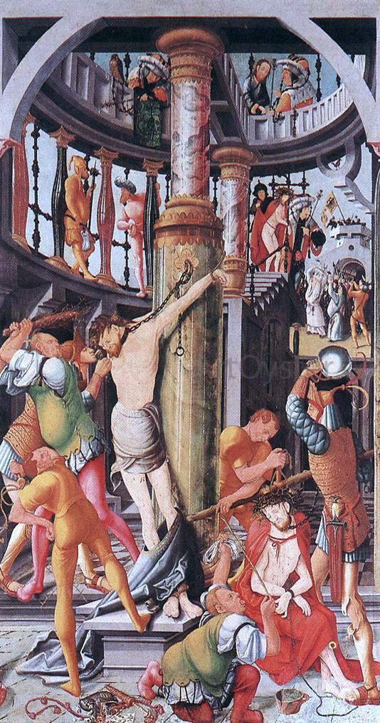  Jorg Ratgeb Flagellation of Christ - Art Print