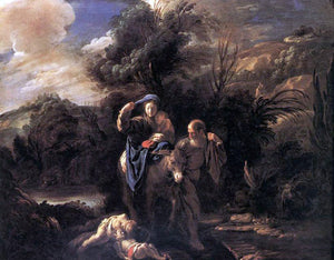  Domenico Feti Flight to Egypt - Art Print