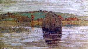 Arthur Wesley Dow Flood Tide, Ipswich Marshes, Massachusetts - Art Print