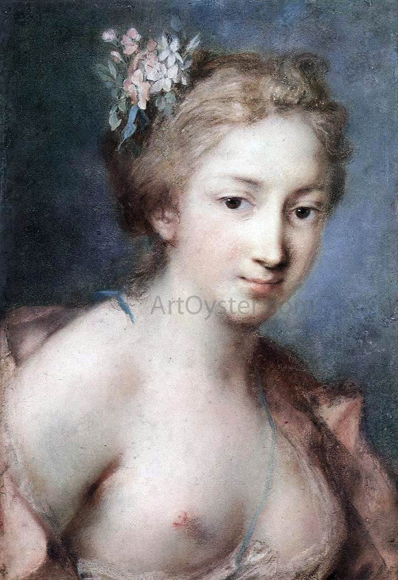  Rosalba Carriera Flora - Art Print