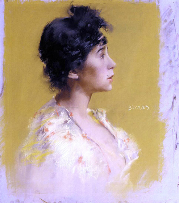  Robert Frederick Blum Flora de Stephano, The Artist's Model - Art Print