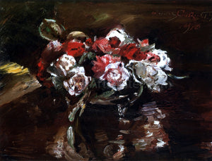  Lovis Corinth Floral Still Life - Art Print