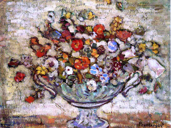  Maurice Prendergast Floral Still Life - Art Print
