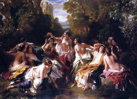  Franz Xavier Winterhalter Florinda - Art Print