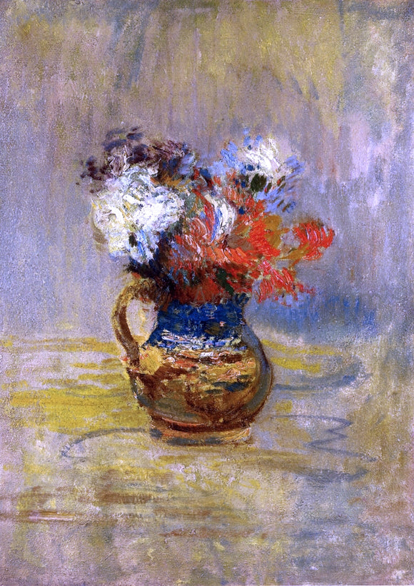  John Twachtman Flower Still Life - Art Print