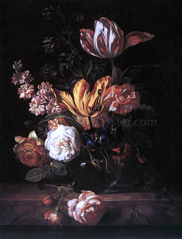  Jakab Bogdany Flower Still-life - Art Print