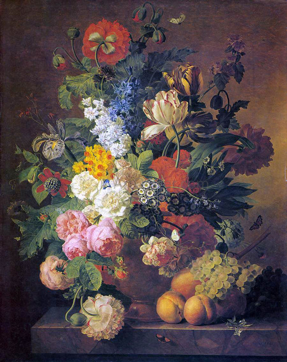  Jan Frans Van Dael Flower Still-Life - Art Print