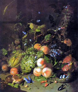  Rachel Ruysch Flower Still-Life - Art Print