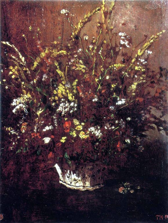  Theodore Rousseau Flower Study - Art Print