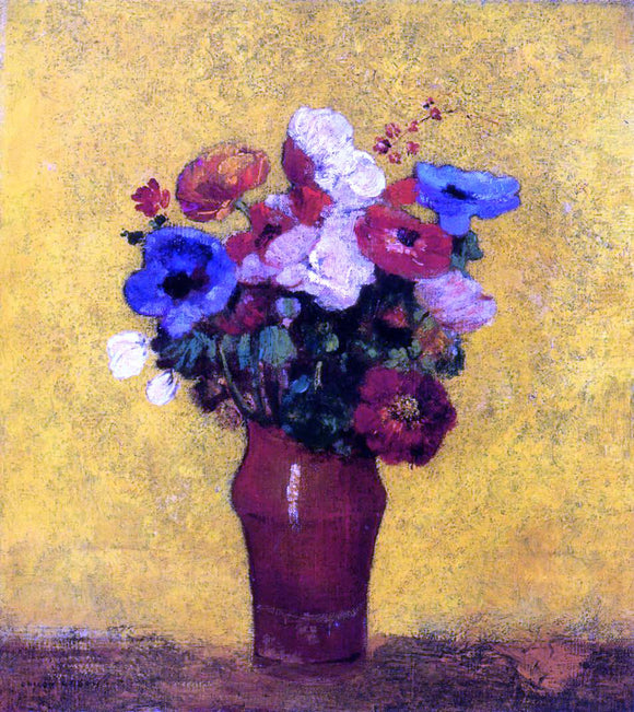  Odilon Redon Flowers - Art Print