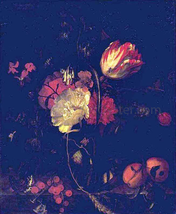  Maria Van Oosterwijk Flowers and Fruit - Art Print