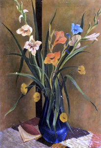  Preston Dickinson Flowers in a Vase - Art Print