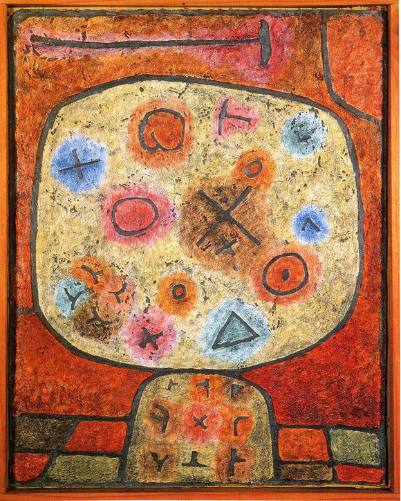  Paul Klee Flowers in Stone - Art Print