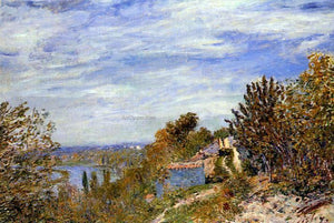  Alfred Sisley Footpath in the Gardens at By - Art Print