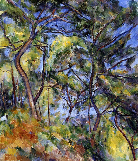  Paul Cezanne Forest - Art Print