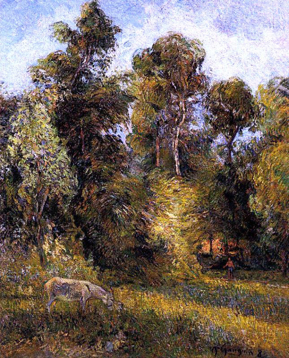  Paul Gauguin Forest Edge - Art Print