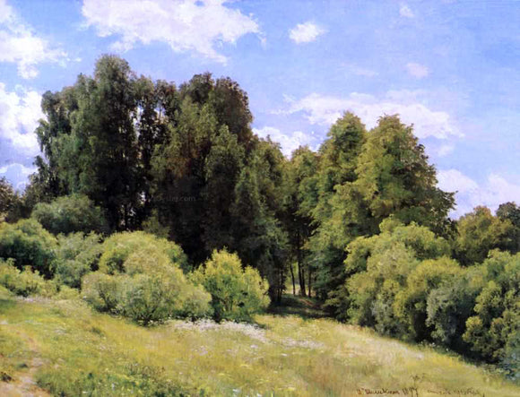  Ivan Ivanovich Shishkin Forest Glade - Art Print