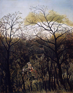  Henri Rousseau Forest Rendezvous - Art Print