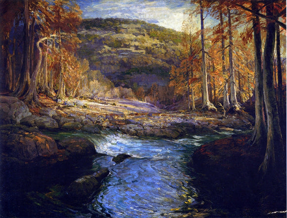  Julian Onderdonk Forest Stream (also known as Headwaters of the Guadalupe) - Art Print