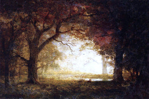  Albert Bierstadt Forest Sunrise - Art Print