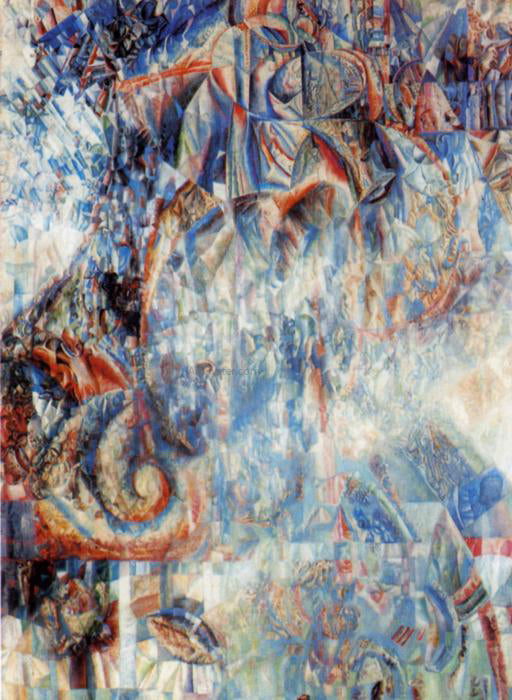  Pavel Filonov Formula of the Cosmos - Art Print