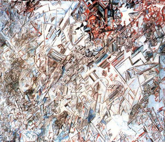  Pavel Filonov Formula of the Revolution - Art Print
