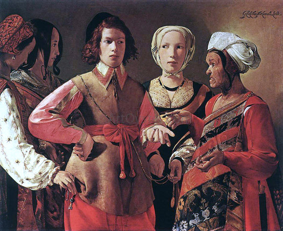  Georges De La Tour Fortune Teller - Art Print