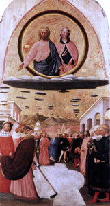  Masolino Da panicale Founding of Santa Maria Maggiore - Art Print