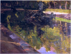  Joaquin Sorolla Y Bastida Fountain of Neptune, La Granja - Art Print