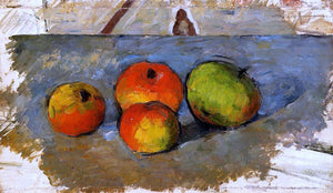  Paul Cezanne Four Apples - Art Print