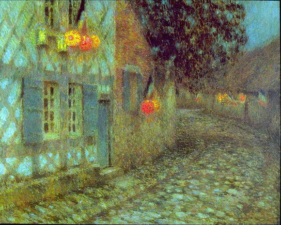  Henri Le Sidaner Fourteenth of July - Art Print