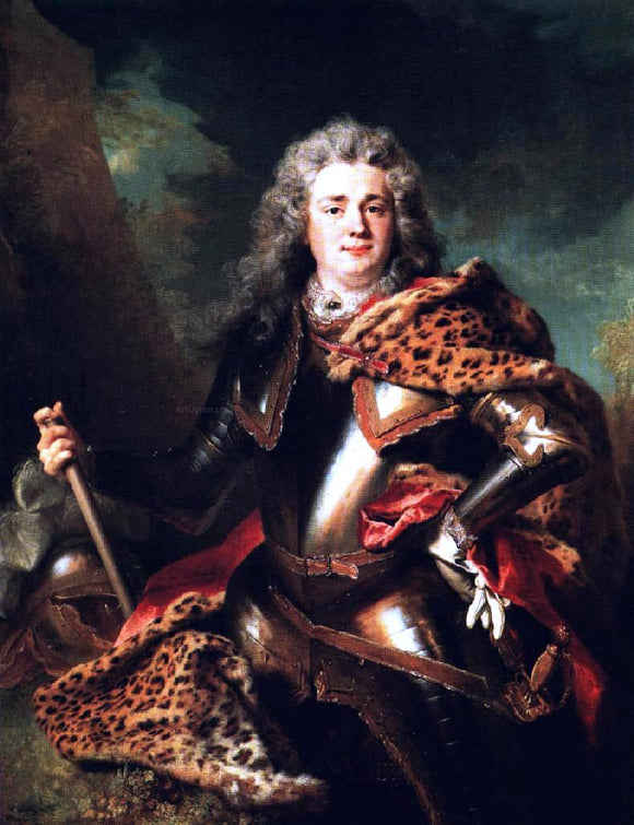  Nicolas De Largilliere Francois de Gontaut, Duc de Biron - Art Print