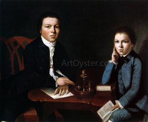  Gilbert Stuart Francis Malbone and His Brother Saunders - Art Print