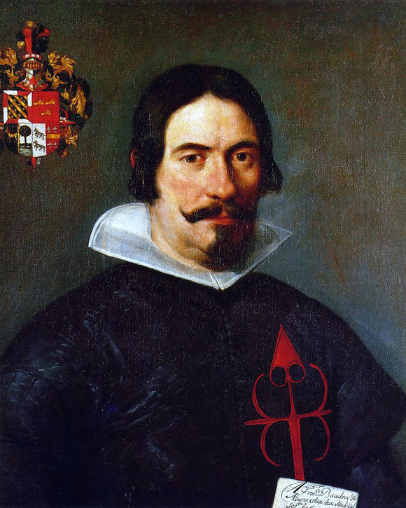  Diego Velazquez Francisco Bandres de Abarca - Art Print