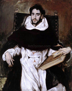  El Greco Fray Hortensio Felix Paravicino - Art Print