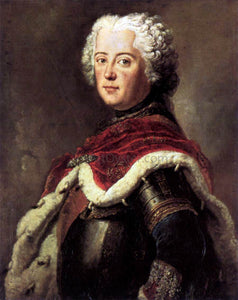  Antoine Pesne Frederick the Great as Crown Prince - Art Print