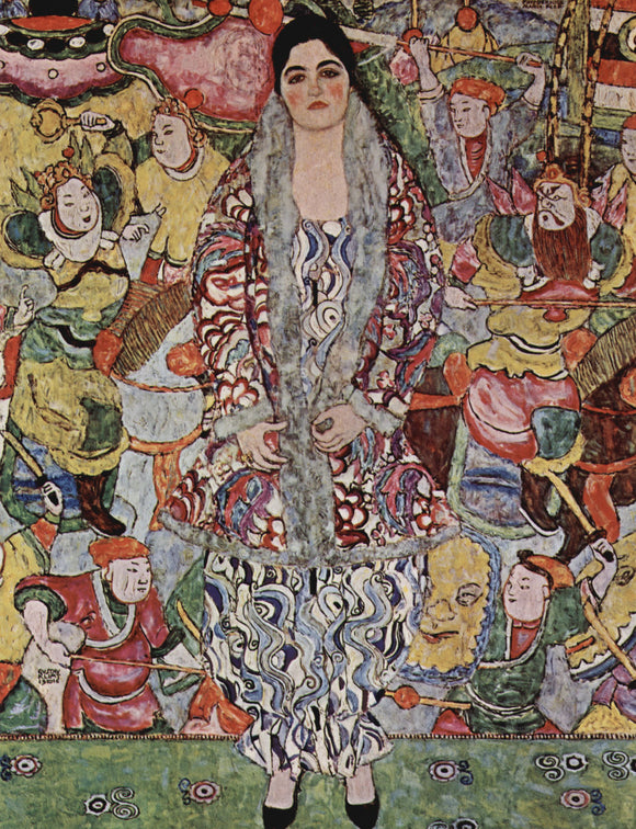  Gustav Klimt Fredericke Maria Beer - Art Print